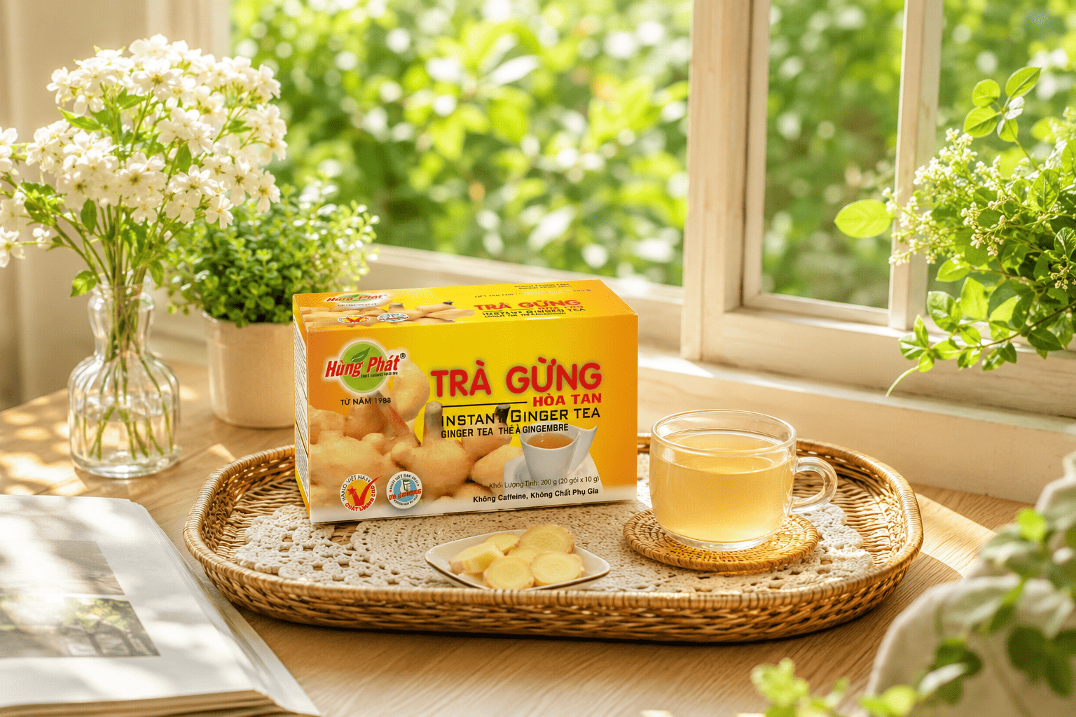 Trà Gừng Uống Sáng Hay Tối? Gợi Ý Thời Điểm Thưởng Thức Theo Nhịp Sinh Hoạt