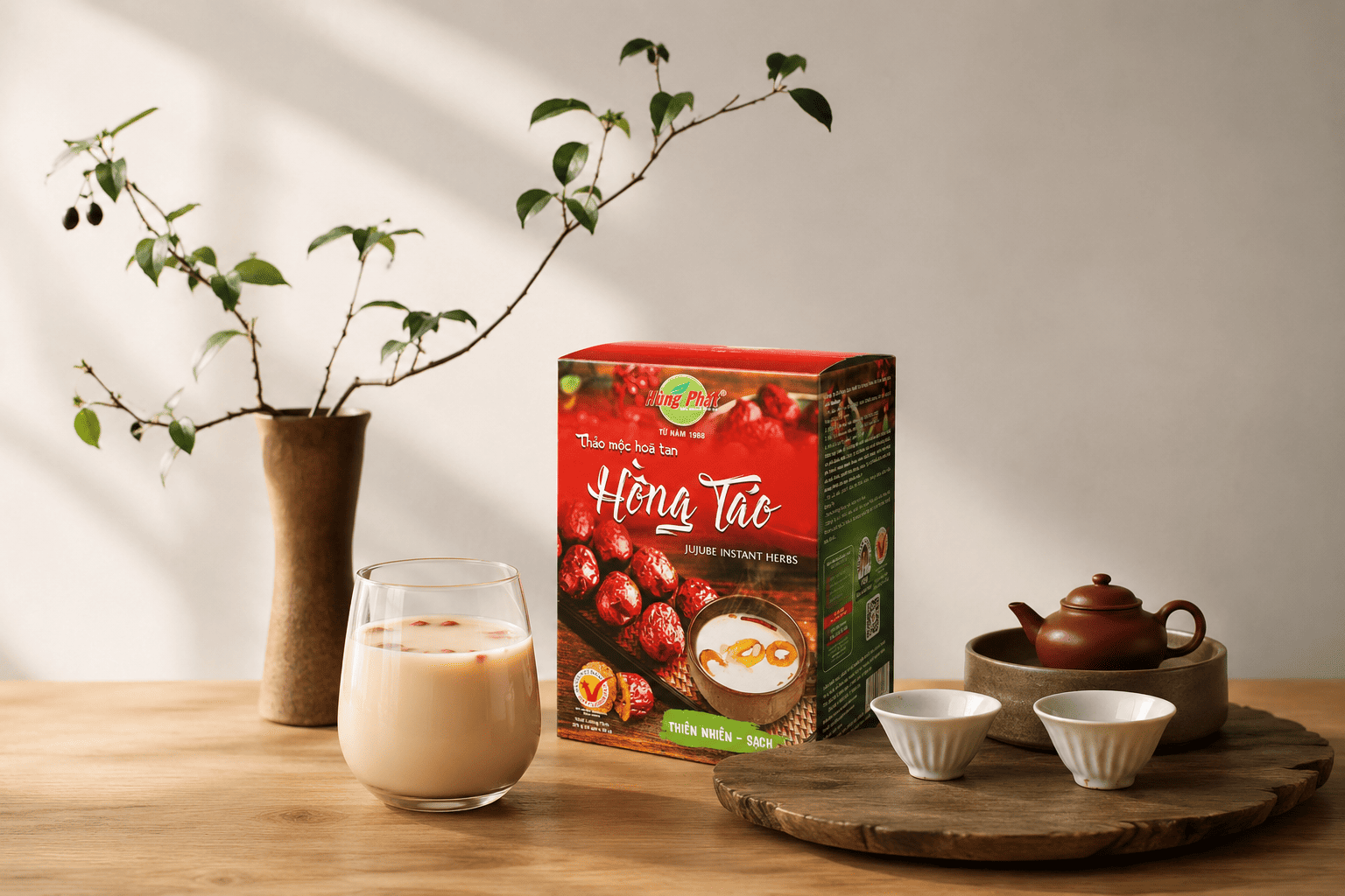 Hồng Táo Thảo Mộc Hòa Tan Cho Ngày Nóng, Ngày Mưa Và Những Lúc Trời Se Lạnh