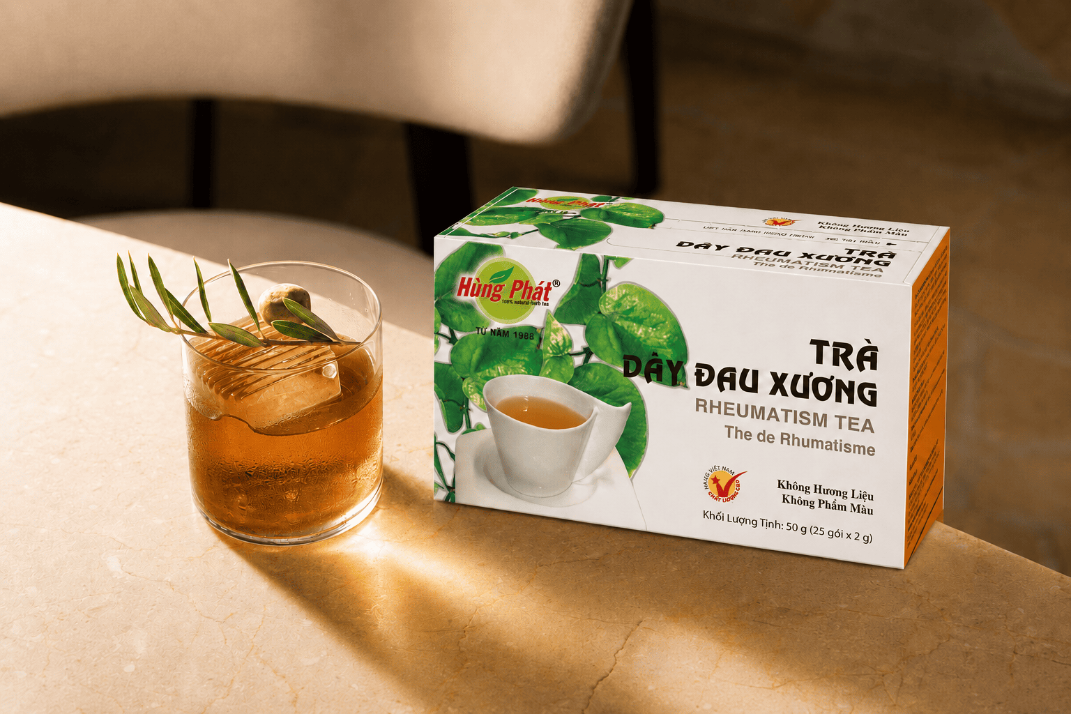 Trà Dây Đau Xương Hùng Phát Trong Nếp Uống Trà Của Gia Đình Việt