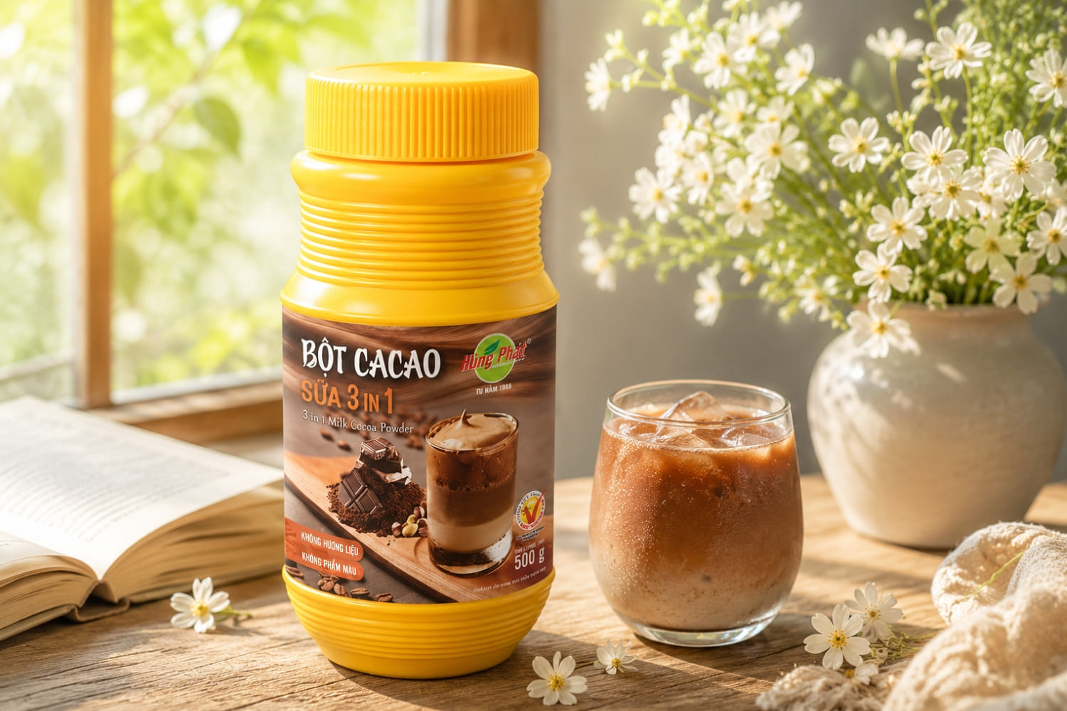 Cacao Sữa 3in1 Cho Giờ Nghỉ Chiều: Một Ly Thơm Béo Giữa Ngày Làm Việc Bận Rộn