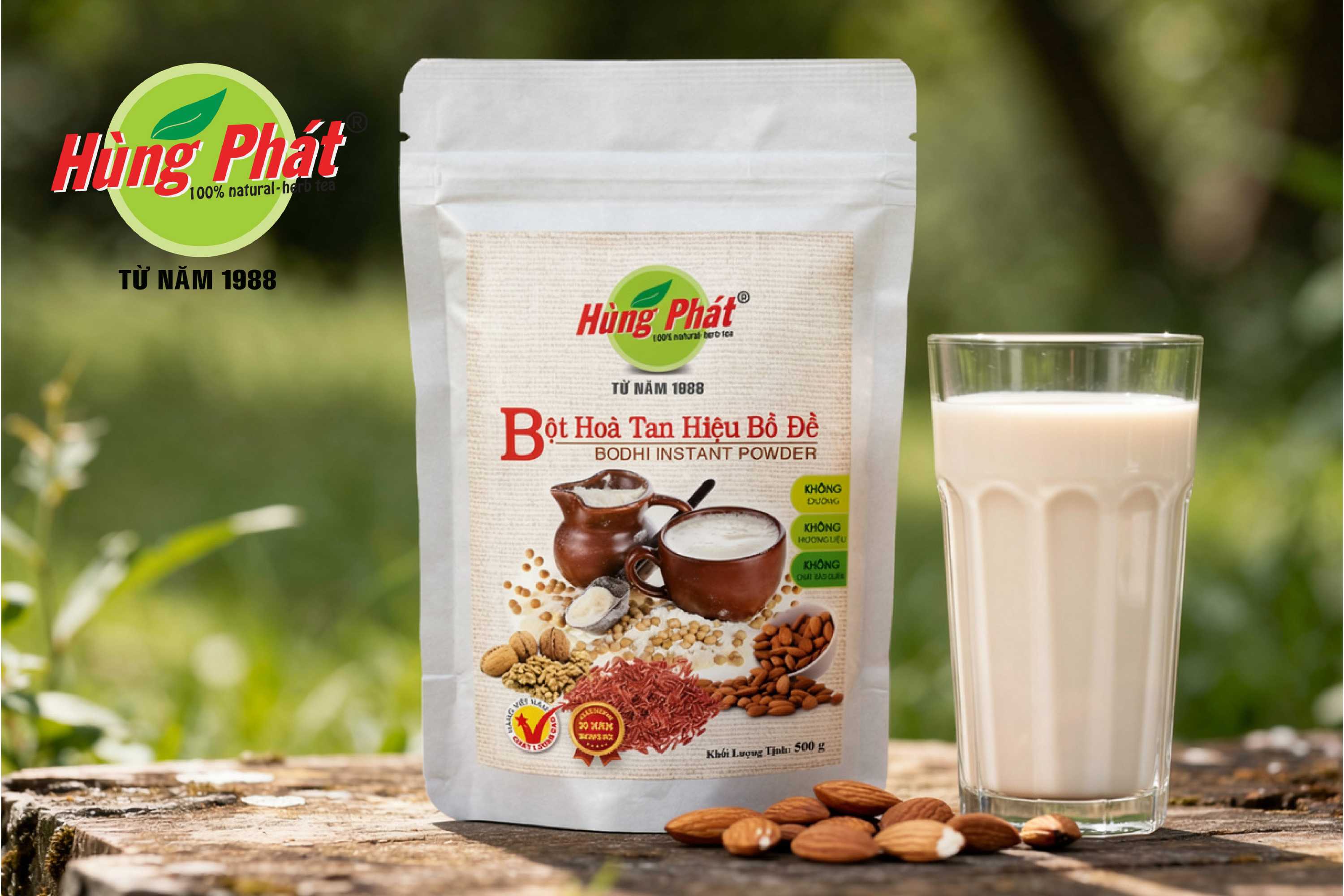 ​​​​​​​Ít đường hơn với Bột Hòa Tan Hiệu Bồ Đề