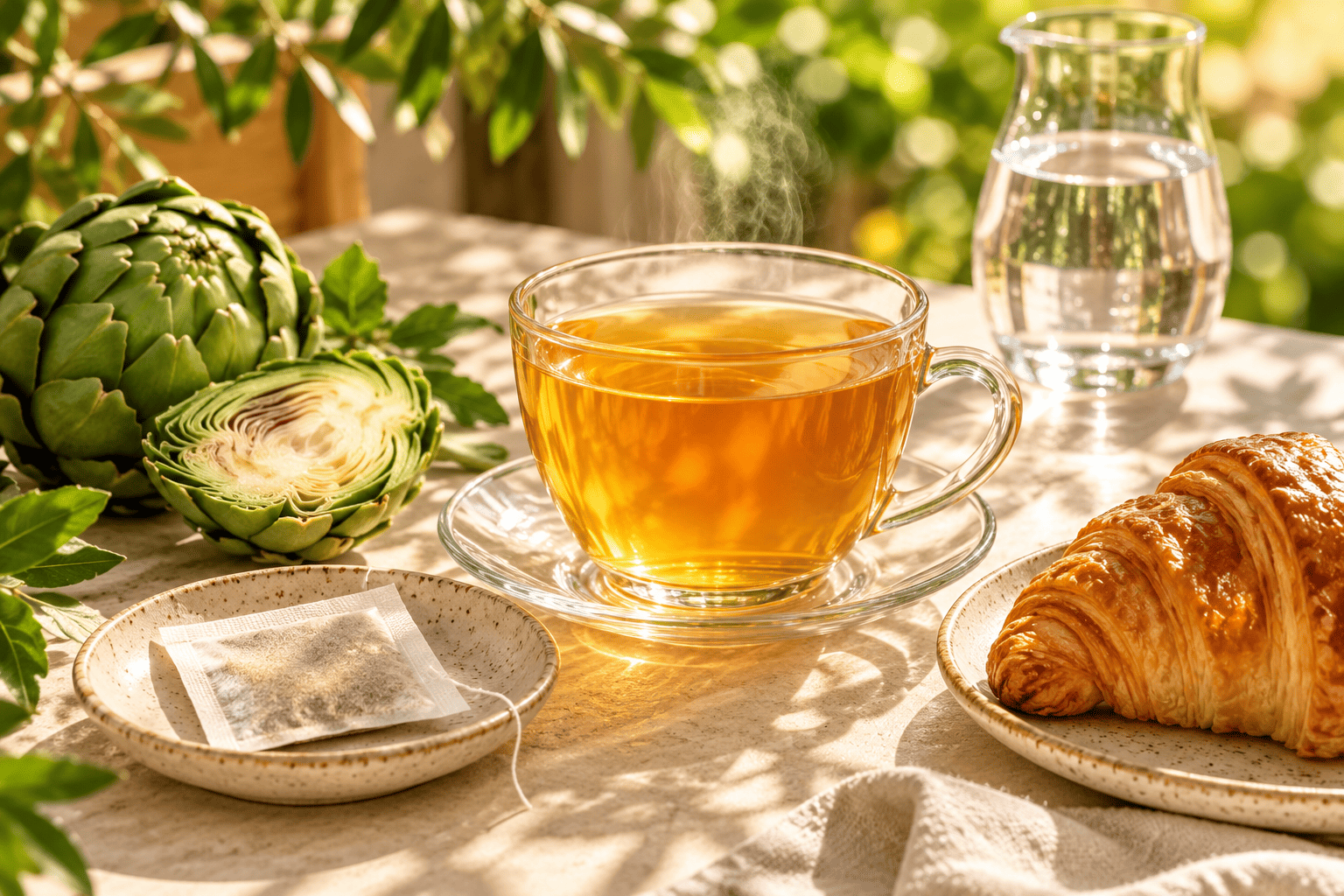 Pha trà atiso túi lọc bằng loại nước nào dễ giữ vị ổn định hơn? Nước pha ảnh hưởng tách atiso ra sao?