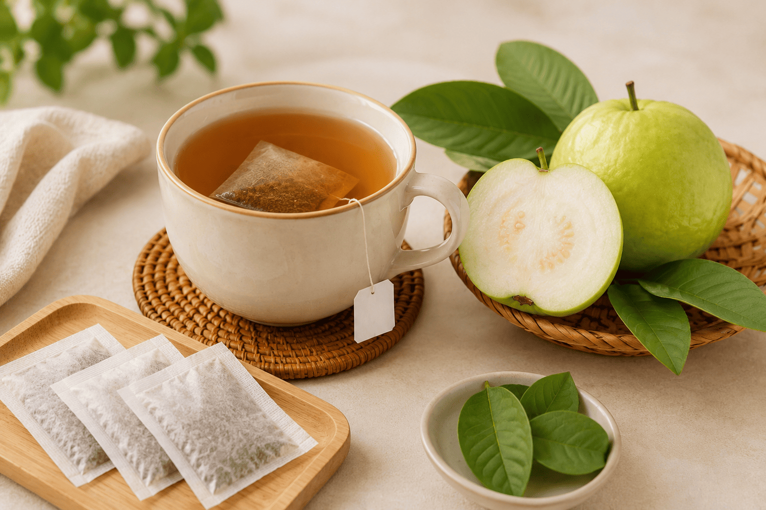 Trà ổi túi lọc nên bảo quản như thế nào để giữ hương vị?
