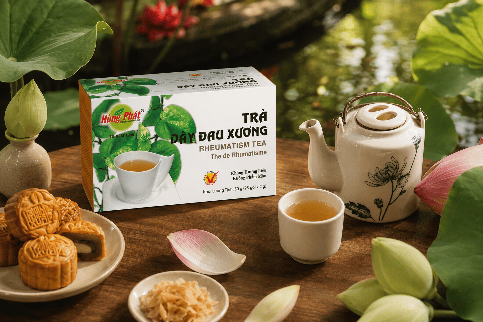 Thành Phần Trà Dây Đau Xương Hùng Phát Có Gì Đặc Biệt?