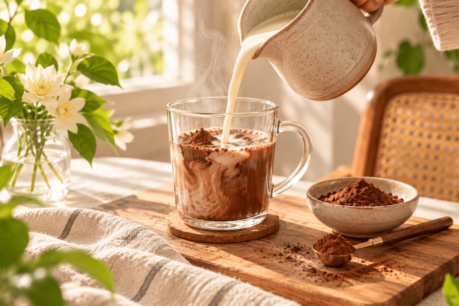 Vì sao cùng một loại bột cacao nhưng mỗi lần pha lại có vị khác nhau?