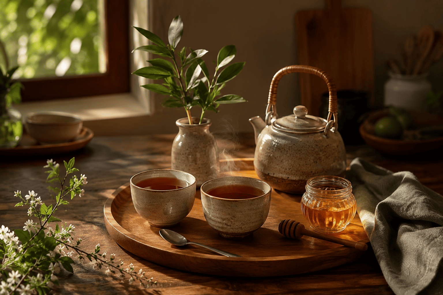 Một Tách Trà Linh Chi Sau Ngày Dài: Gợi Ý Khoảnh Khắc Nghỉ Ngơi Nhẹ Nhàng Tại Nhà