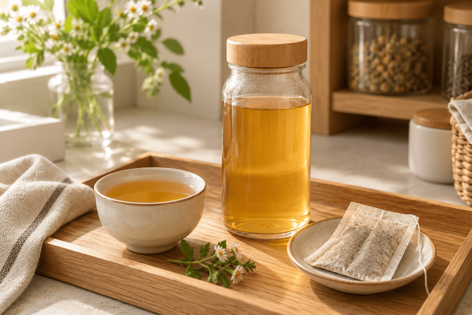 Trà thanh nhiệt pha xong để được bao lâu? Cách bảo quản khi muốn pha sẵn