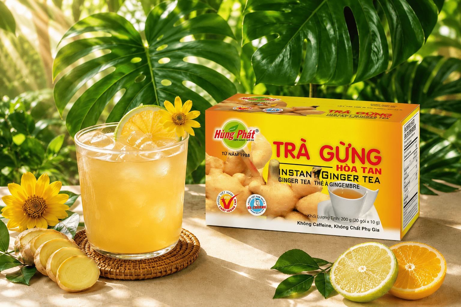 Một Ly Trà Gừng Ấm Trong Gian Bếp Gia Đình Việt