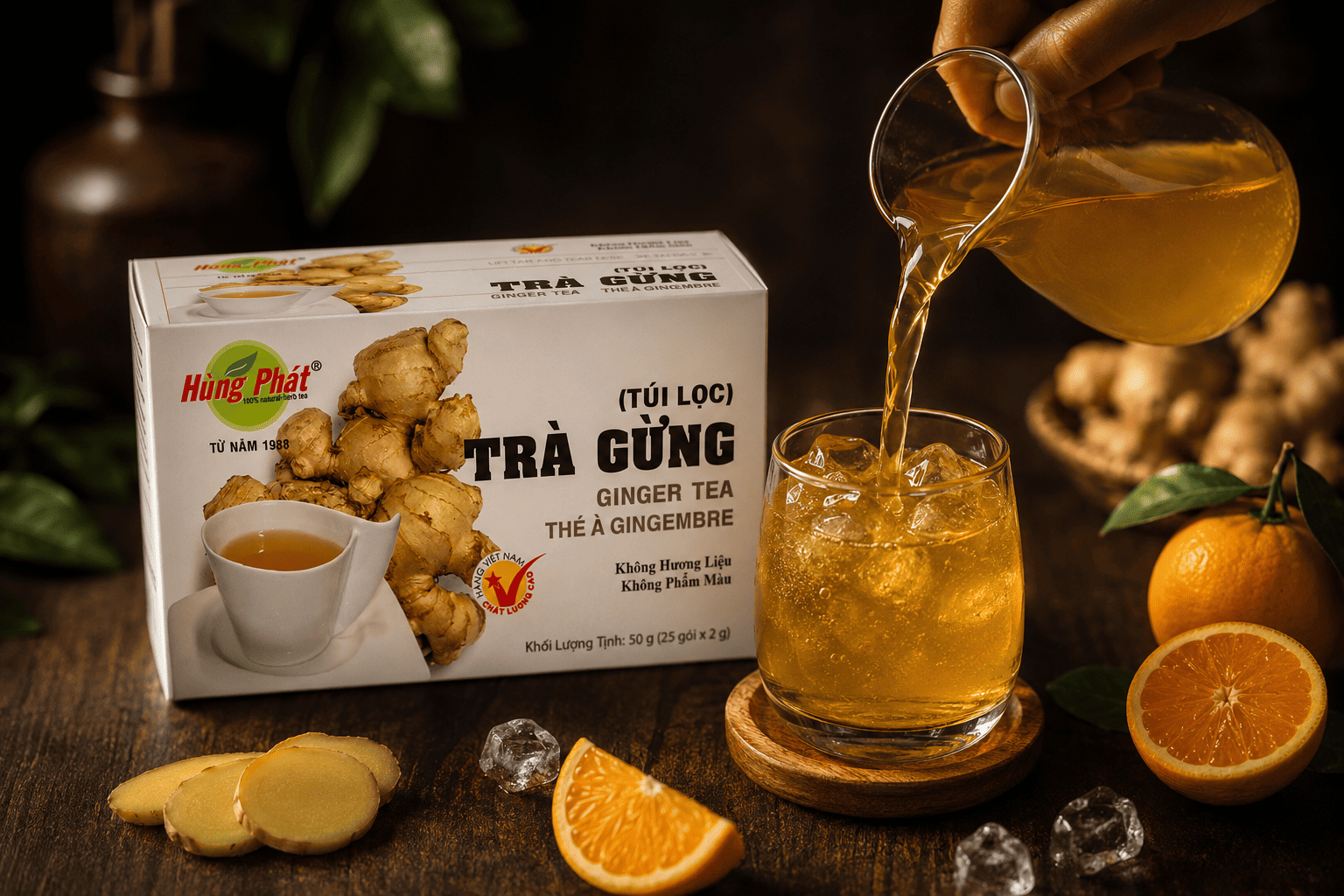 Một Tách Trà Gừng Túi Lọc Cho Ngày Se Lạnh Và Khoảnh Khắc Cần Nghỉ Nhẹ