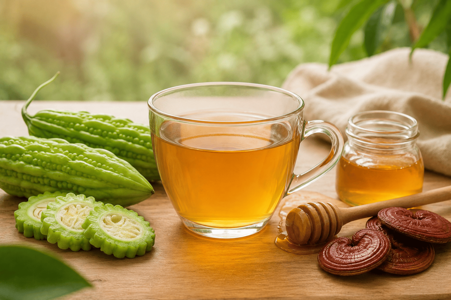 Trà Khổ Qua Uống Lạnh Được Không? Cách Pha Một Ly Trà Thanh Mát Cho Ngày Nóng