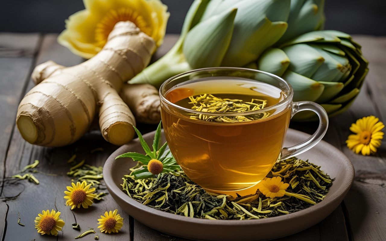 Trà Thảo Mộc Giảm Stress Công Việc