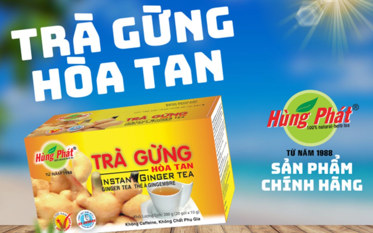 Giá một hộp trà gừng hiện nay là bao nhiêu?