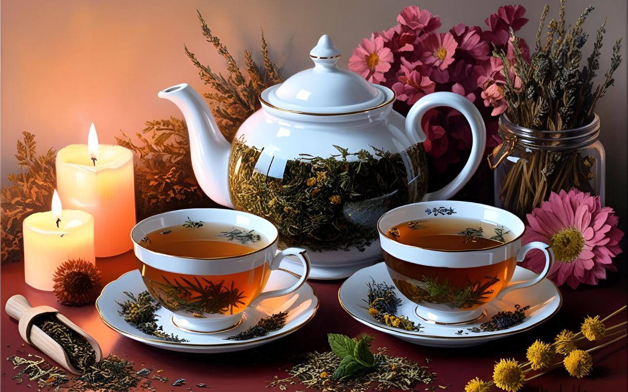 Uống trà thảo mộc buổi trưa có lợi không