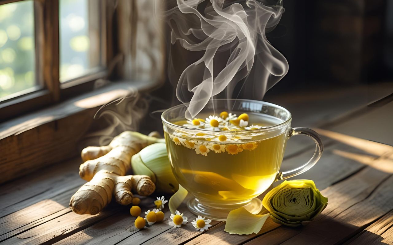 Trà thảo mộc hỗ trợ thanh lọc cơ thể