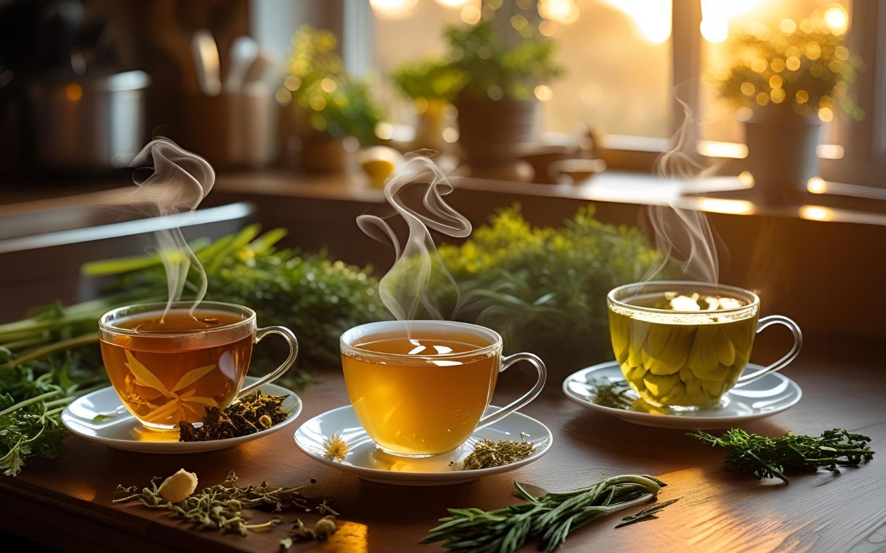 Trà thảo mộc tăng năng lượng khi tập luyện