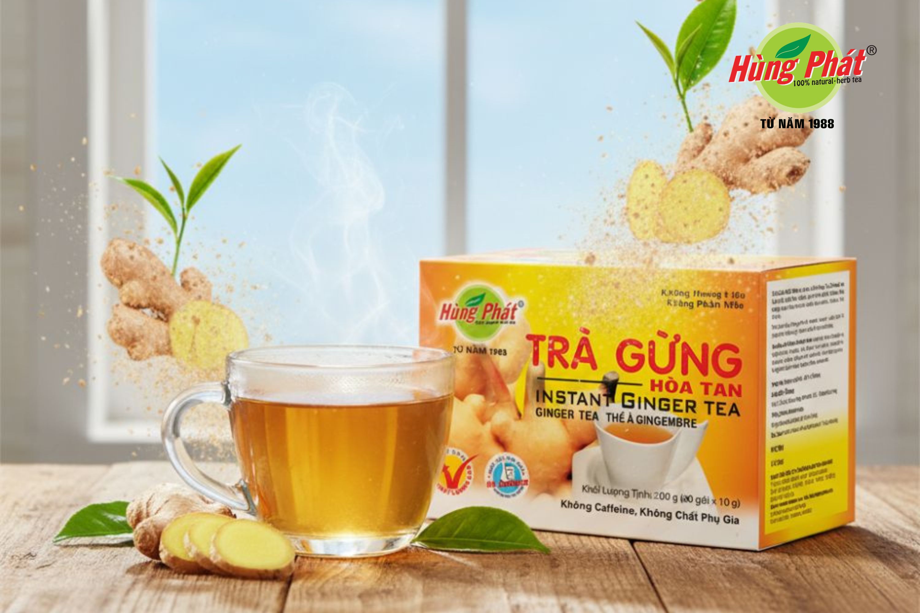 5 Thời Điểm Phù Hợp Để Uống Trà Gừng Hòa Tan Trong Ngày