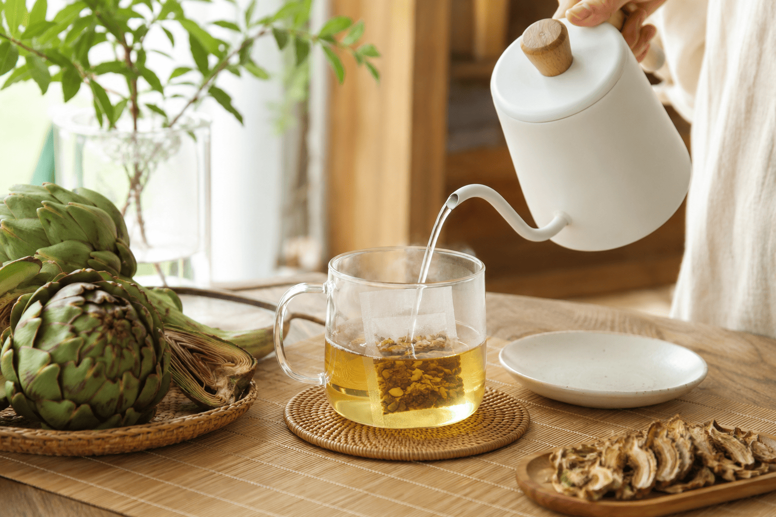 Cách Pha Trà Atiso Túi Lọc Thơm Ngon, Không Quá Nhạt Hoặc Quá Đậm