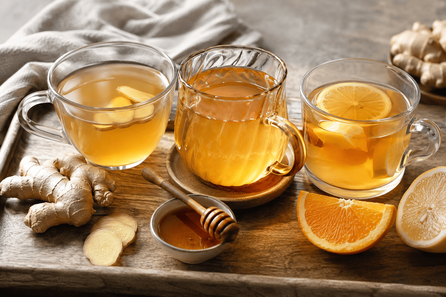 Cách pha trà gừng ngon: Điều chỉnh vị cay, độ ngọt và hương thơm dễ uống