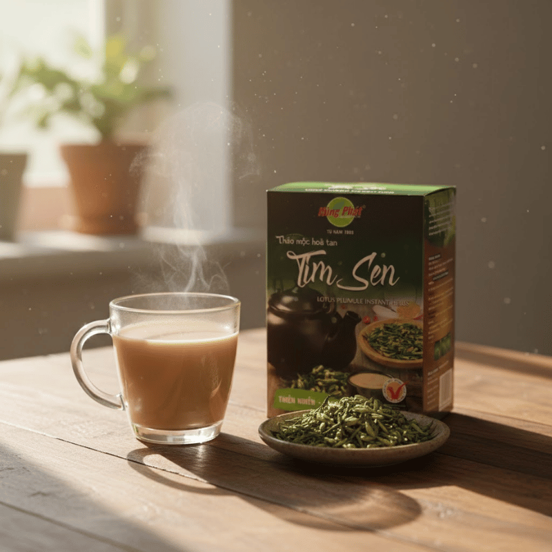 Thảo Mộc Hòa Tan Tim Sen Hùng Phát  Phù Hợp Với Những Ai?