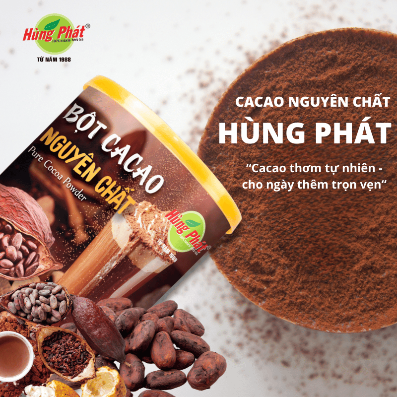 Cacao Nguyên Chất Hùng Phát – Thức Uống “Chất” Cho Người Trẻ Sống Năng Động