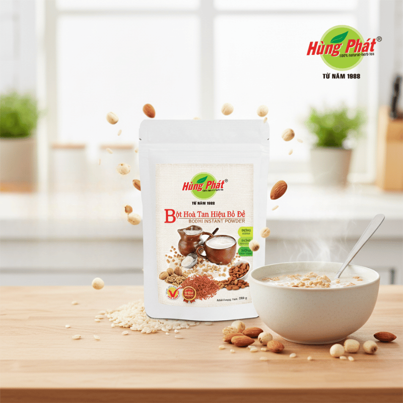 Bột Hòa Tan Hiệu Bồ Đề Hùng Phát – Lựa Chọn Nhẹ Nhàng Cho Người Sống Healthy