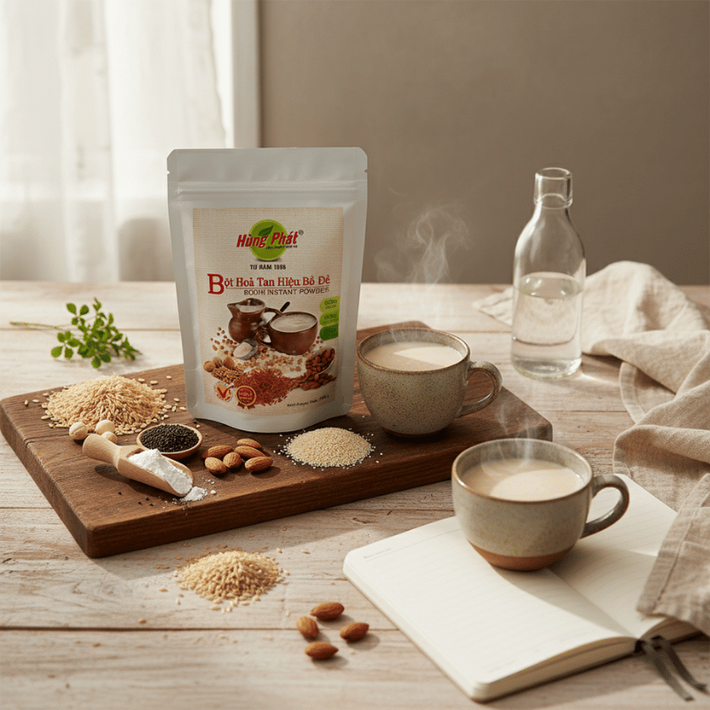Những Thời Điểm Đơn Giản Nhưng Tuyệt Vời Để Thưởng Thức Bột Hòa Tan Hiệu Bồ Đề Hùng Phát