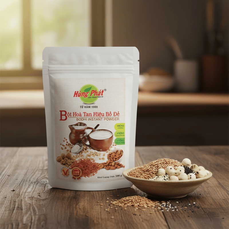Khi Một Ly Bột Hòa Tan Hiệu Bồ Đề Hùng Phát Trở Thành Khoảnh Khắc Chậm Lại Trong Ngày