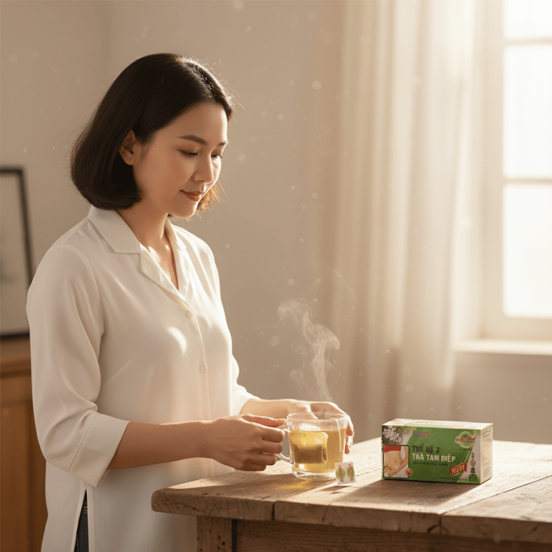 Vì Sao Trà Tam Diệp Thế Hệ 2 Phù Hợp Với Lối Sống An Yên Hiện Đại?