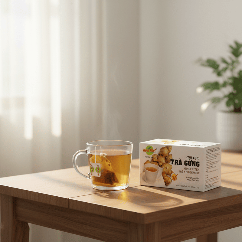 Vì Sao Trà Gừng Luôn Được Nhắc Đến Khi Thời Tiết Chuyển Mùa?