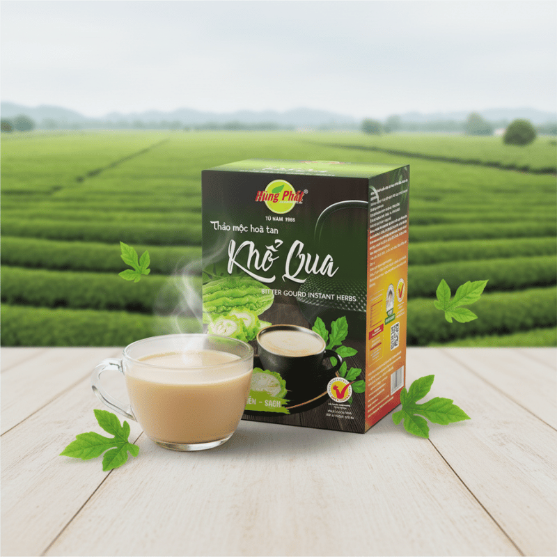 Thảo Mộc Hòa Tan Khổ Qua Hùng Phát – Trải Nghiệm Thảo Mộc Thanh Nhẹ Dễ Uống Trong Đời Sống Hiện Đại