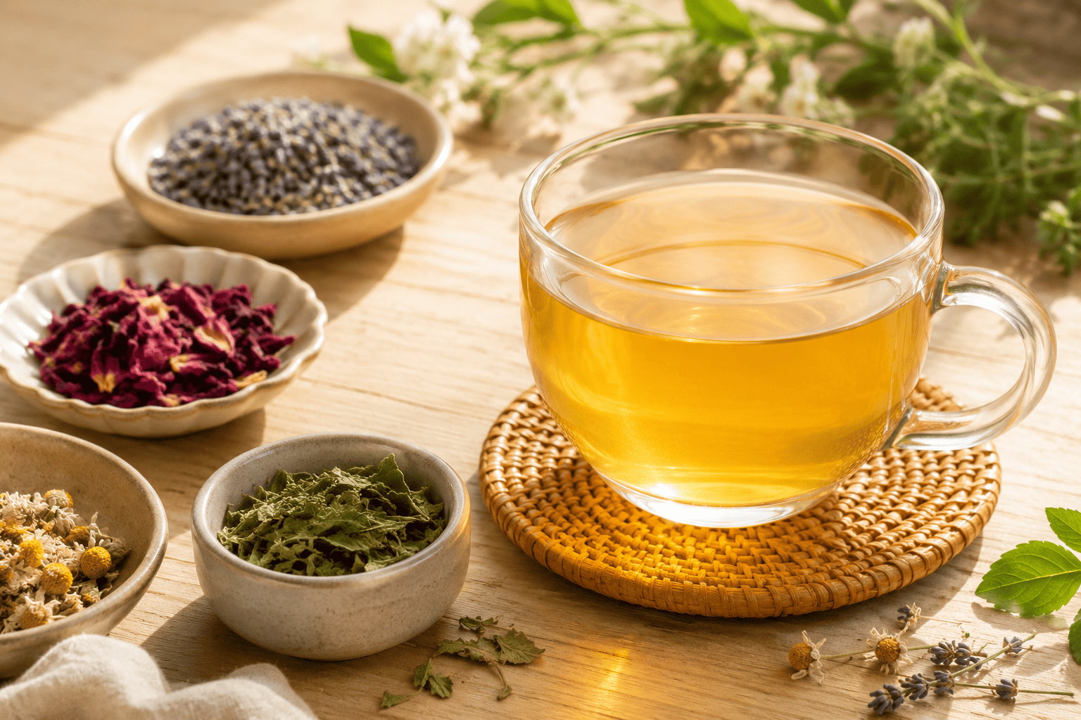 Trà Thảo Mộc Thanh Nhẹ Là Như Thế Nào? Nhận Biết Qua Hương, Vị Và Hậu Vị