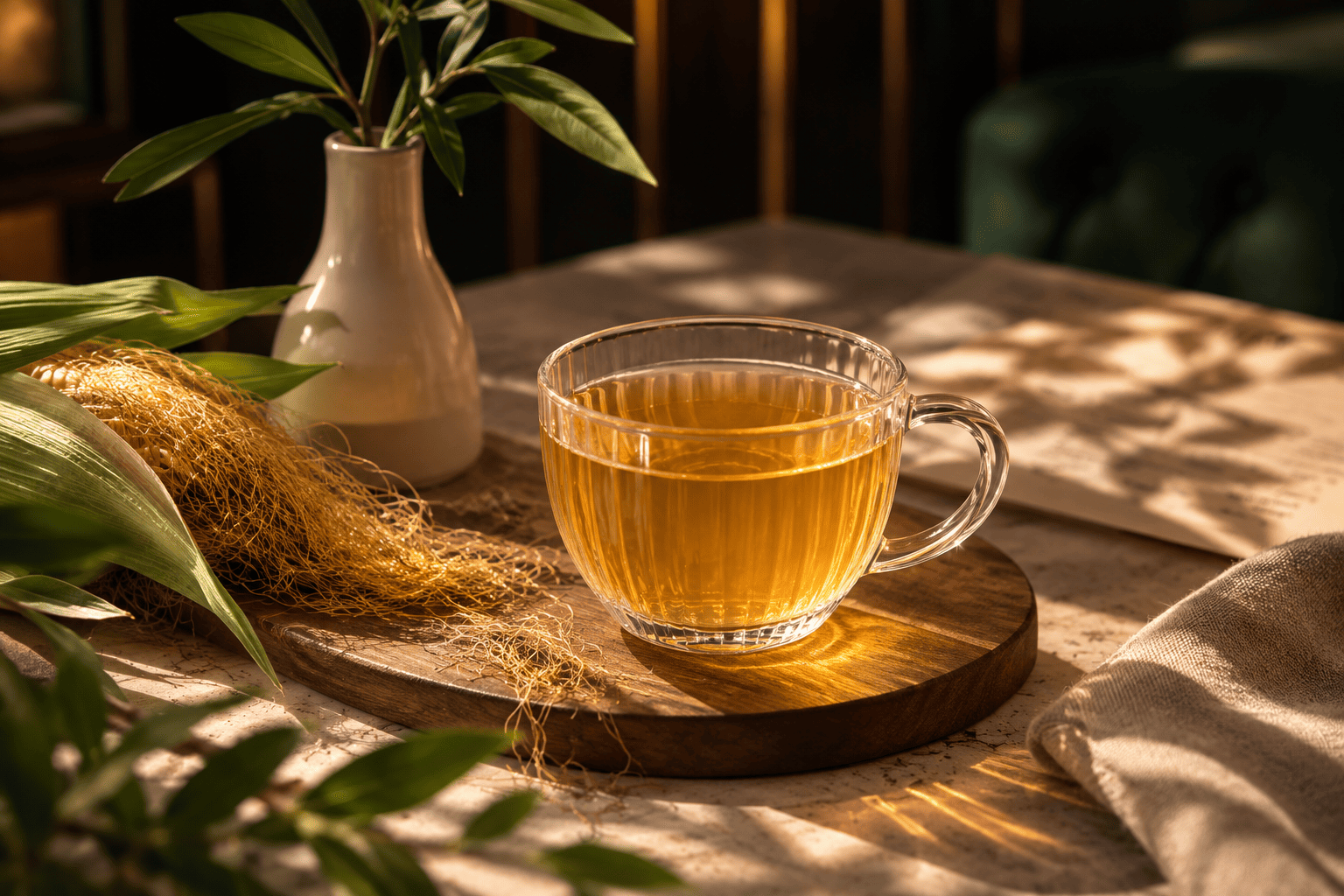 Trà râu bắp có vị gì? Cách cảm nhận độ thanh, hậu vị và hương thơm râu bắp tự nhiên