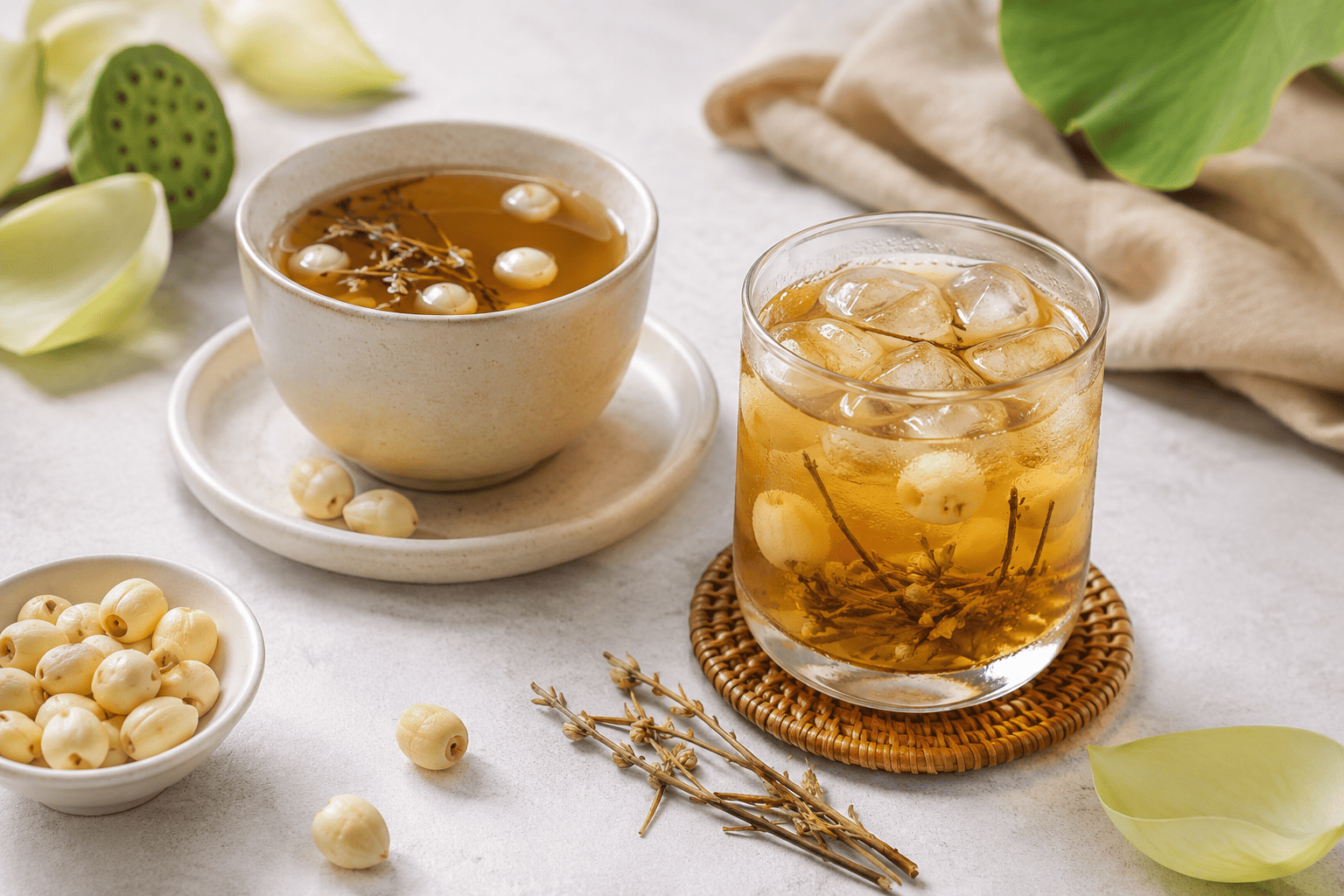 Dùng Đồ Uống Thảo Mộc Có Tim Sen Mỗi Ngày Có Nên Không? Hiểu Đúng Để Dùng Vừa Đủ