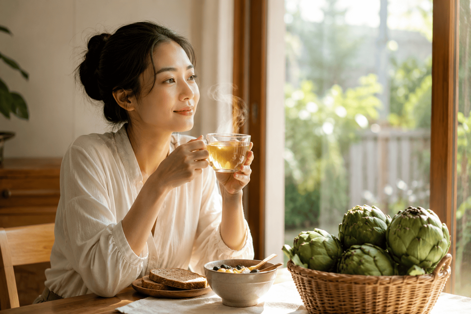 Trà Atiso Nên Uống Lúc Nào Để Cảm Nhận Vị Thanh Mát Dễ Chịu?
