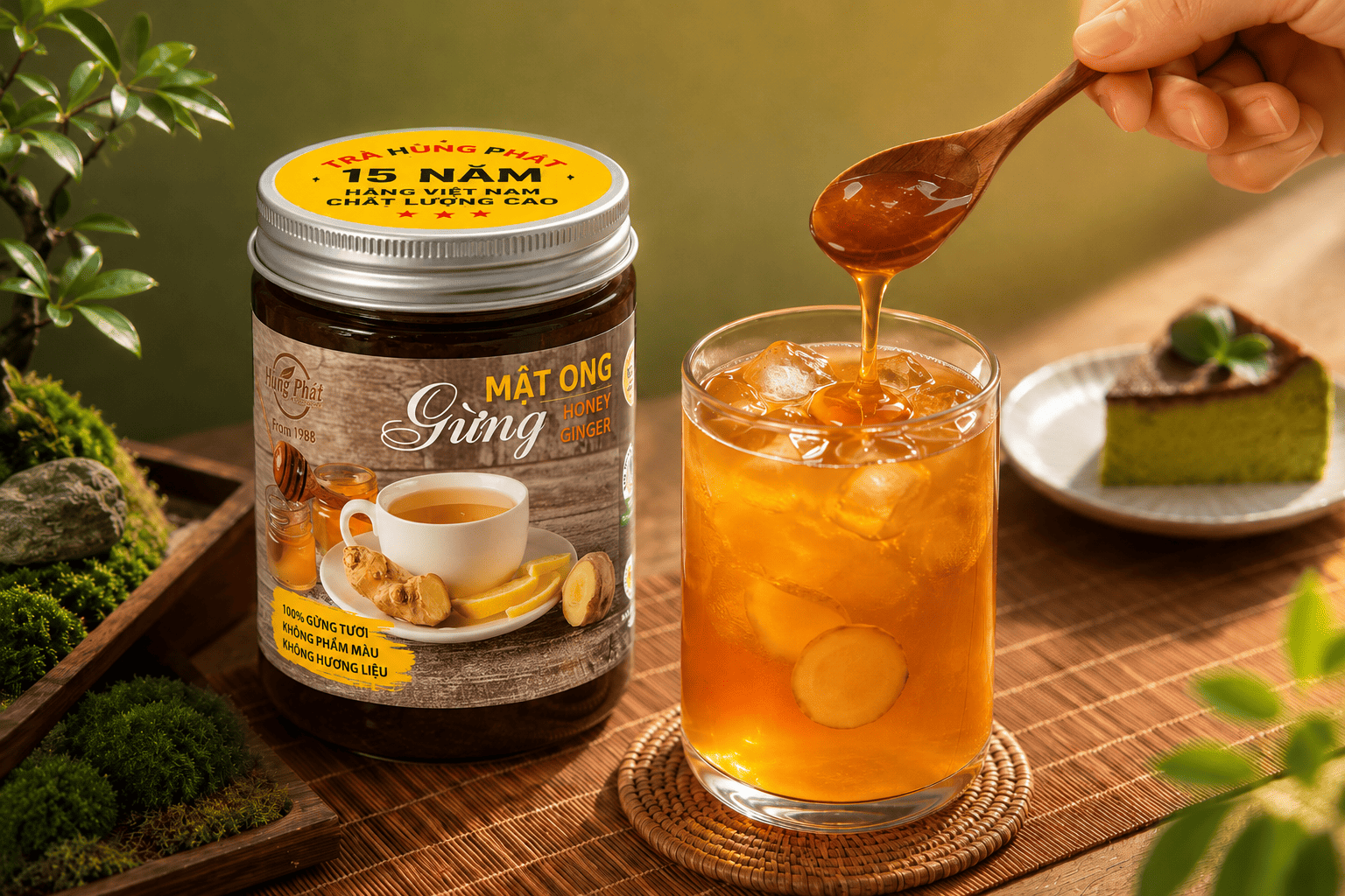 2 Công Thức Đồ Uống Từ Gừng Mật Ong Hùng Phát: Chanh Ấm Và Soda Mát Lạnh