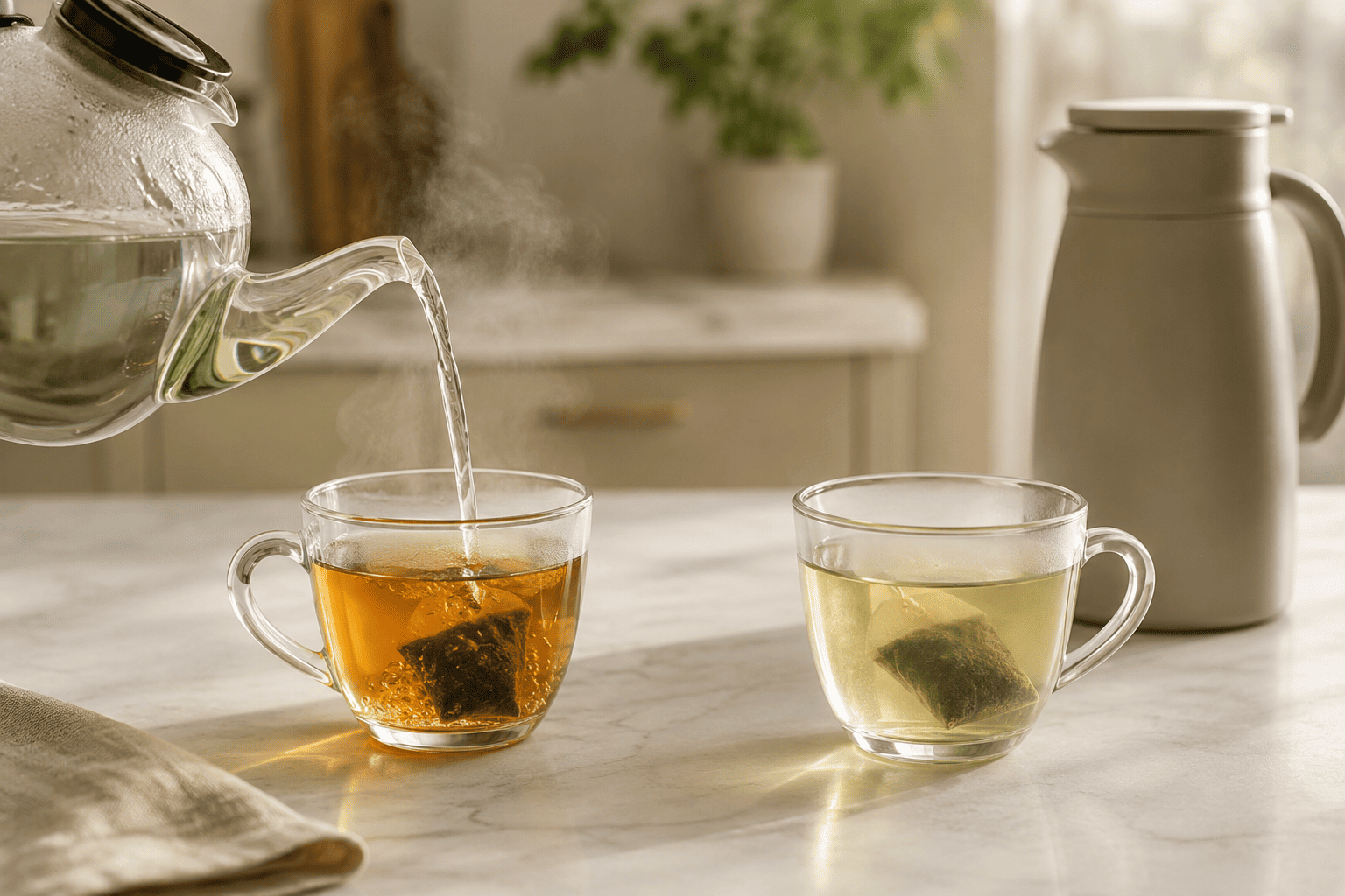 Nên Pha Trà Bằng Nước Sôi Hay Nước Ấm Để Hương Vị Hài Hòa?