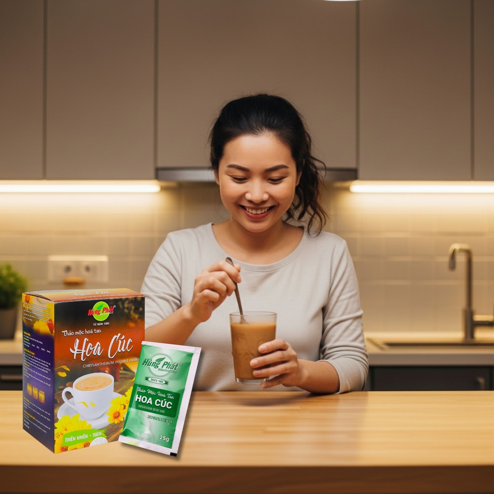 Hoa Cúc – Táo Đỏ – Sắn Dây: Bộ Ba Hương Vị Tự Nhiên Tạo Nên Một Tách Trà Thanh Dịu