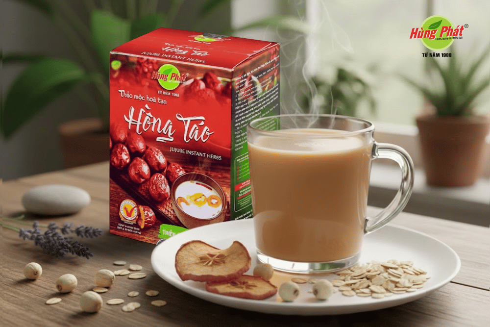 THẢO MỘC HÒA TAN HỒNG TÁO HÙNG PHÁT – NGHỆ THUẬT PHỐI VỊ THẢO MỘC TRONG MỘT TÁCH TRÀ
