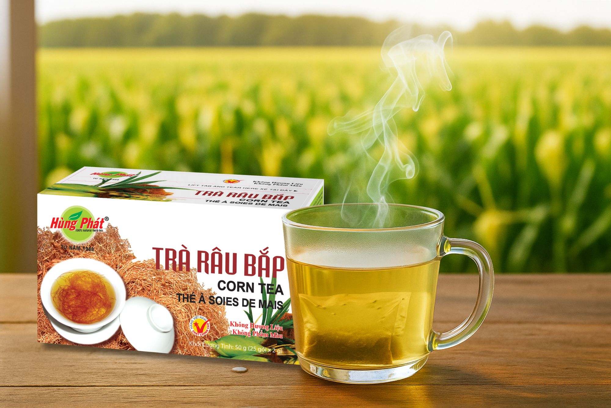 Hương Vị Dân Dã – Hành Trình Từ Râu Bắp Đến Tách Trà Thanh Mát