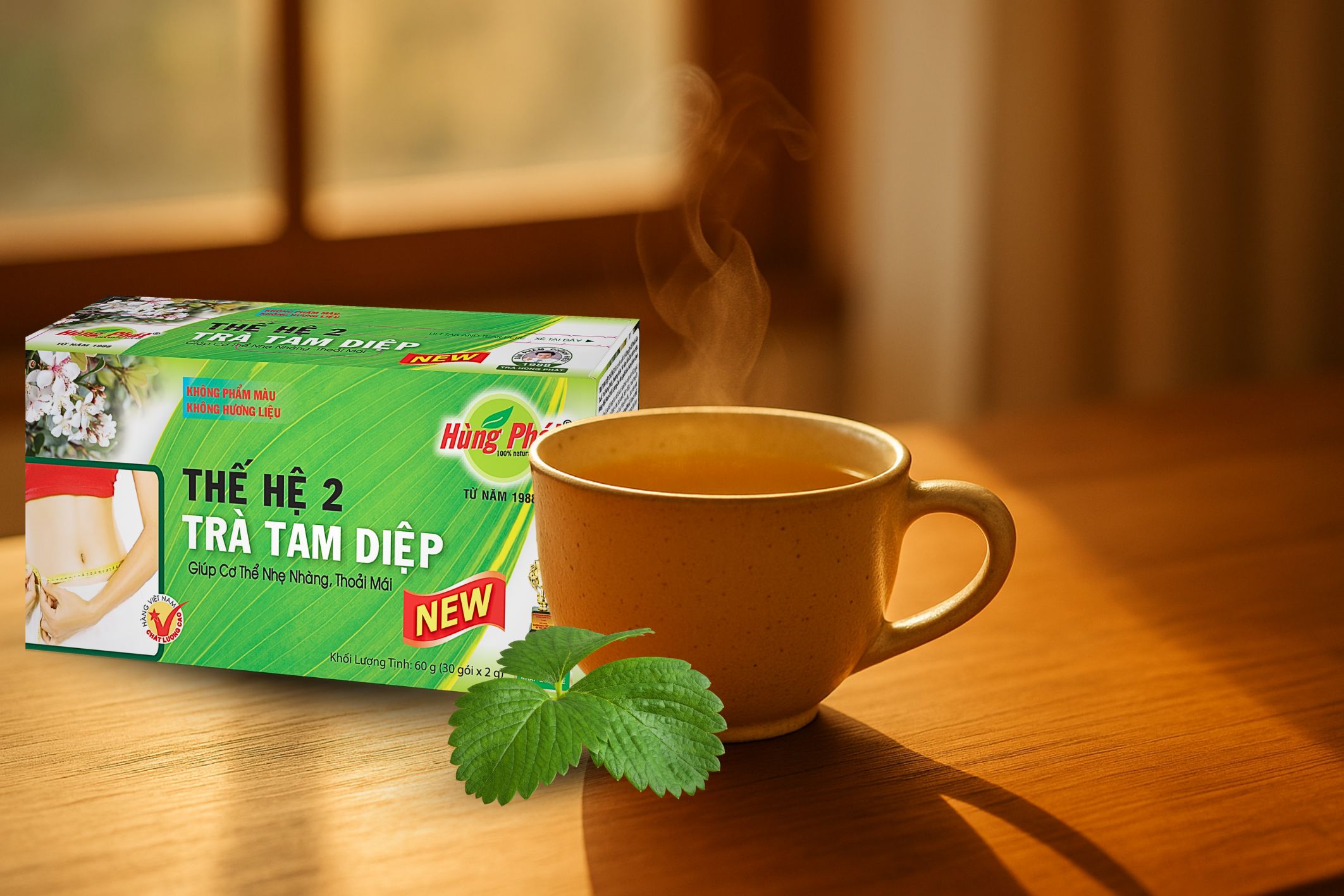 Trà Tam Diệp Thế Hệ 2 – Phiên Bản Nâng Cấp Tinh Tế Mỗi Ngày