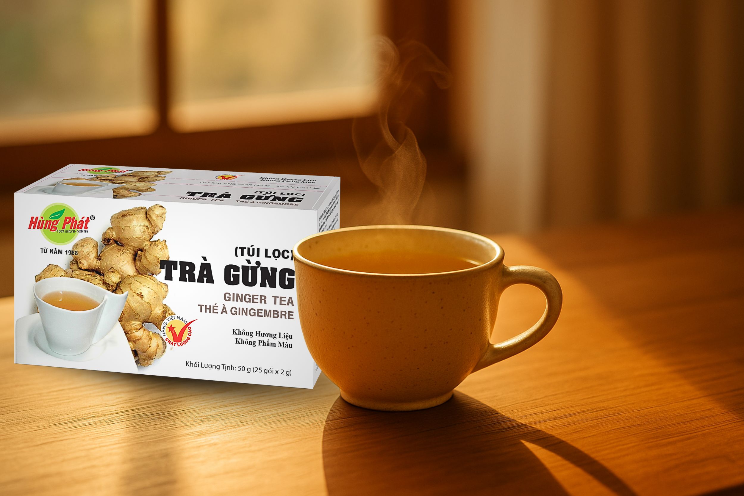 Hơi Ấm Từ Gừng Việt – Câu Chuyện Thương Hiệu Hùng Phát