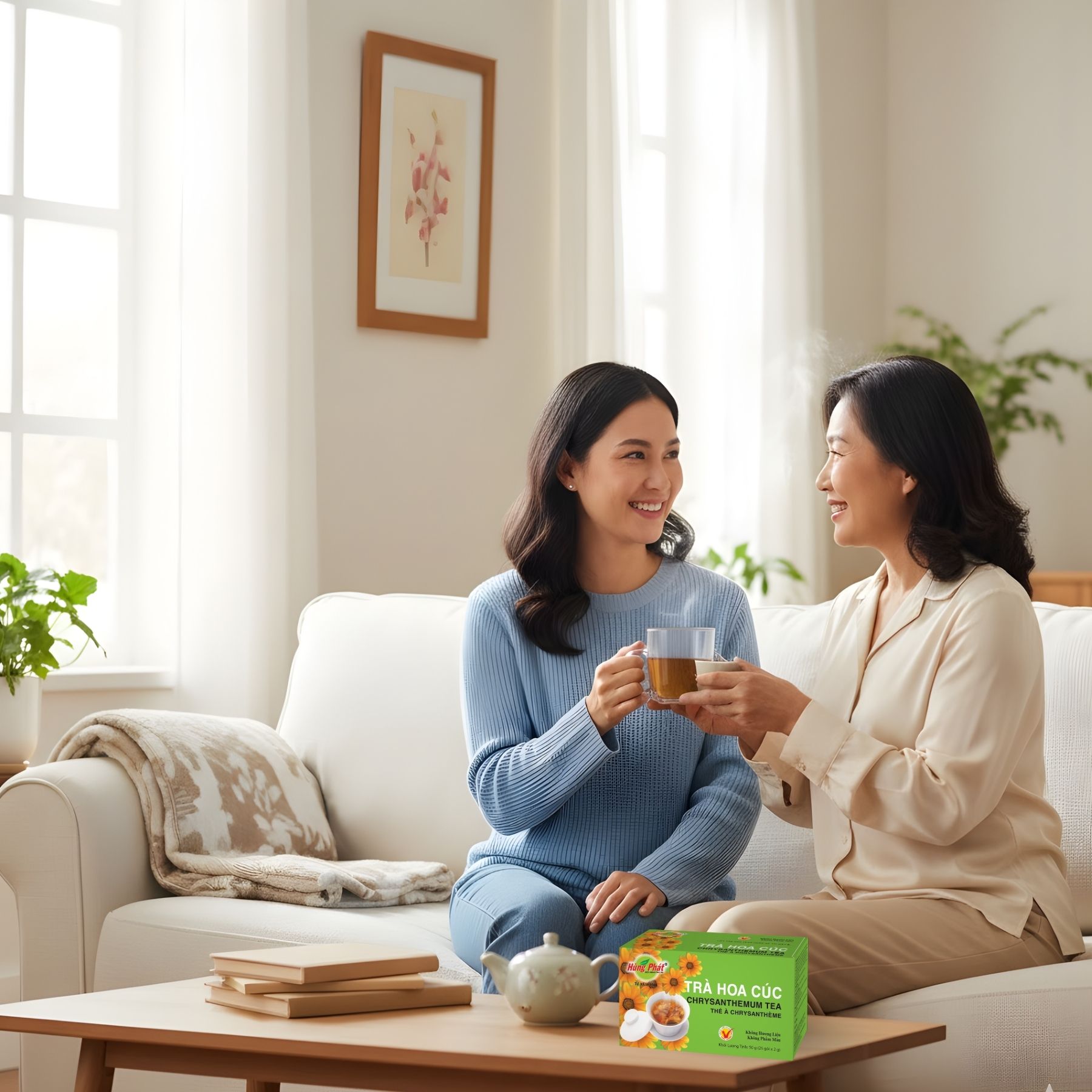 Trà Hoa Cúc – Hương Vị Của Những Khoảnh Khắc Sum Vầy