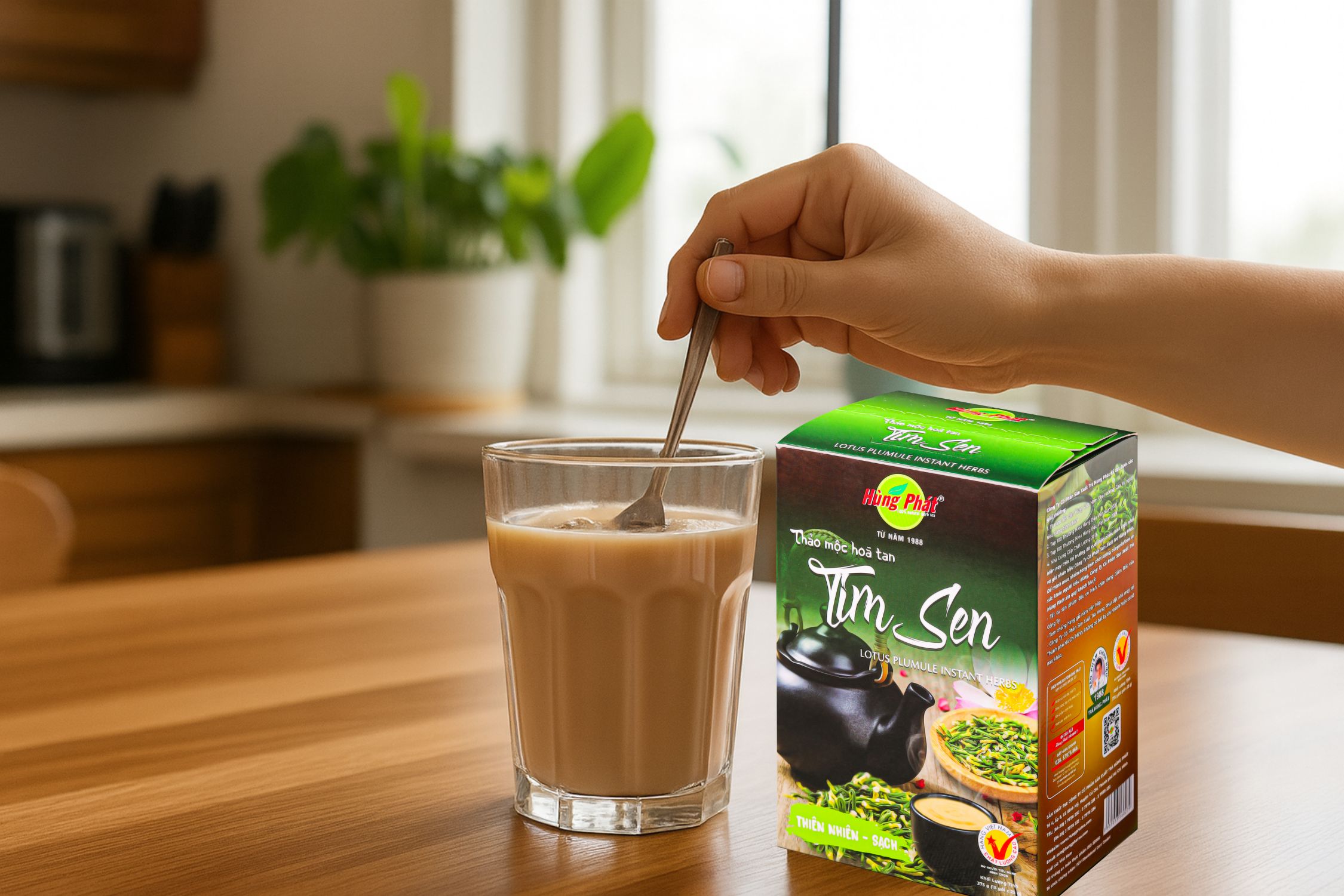 Thảo Mộc Hòa Tan Tim Sen Là Gì? – Khi Thiên Nhiên Mang Đến Sự An Nhiên