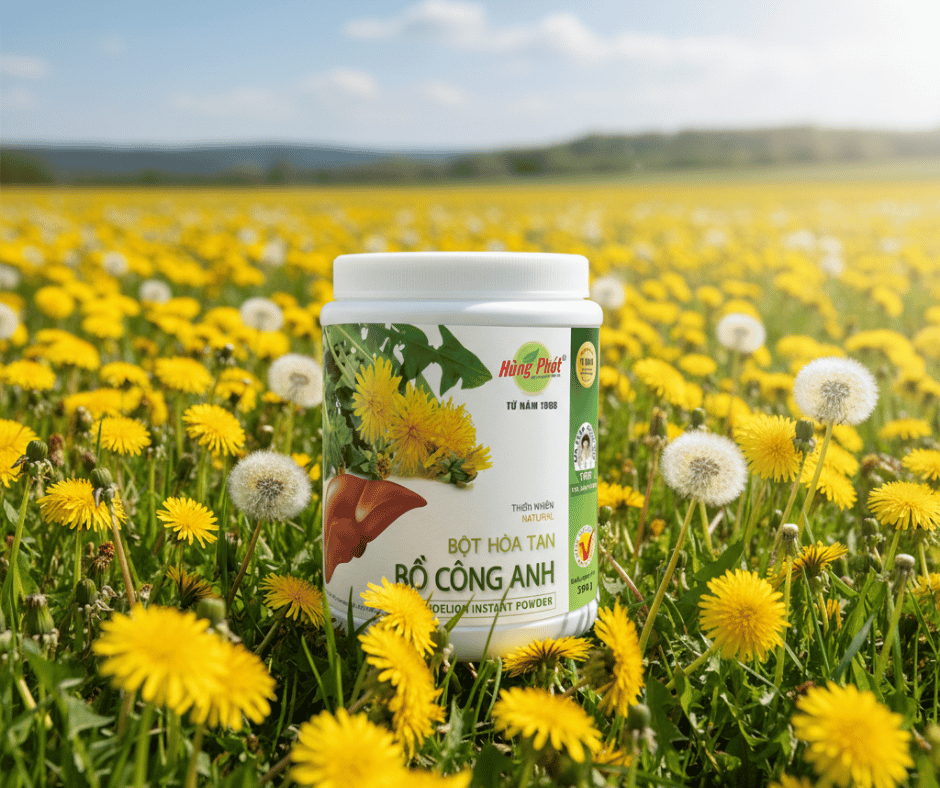 Bột Hòa Tan Bồ Công Anh – Hương Thơm Từ Thảo Mộc, Dịu Nhẹ Dễ Uống