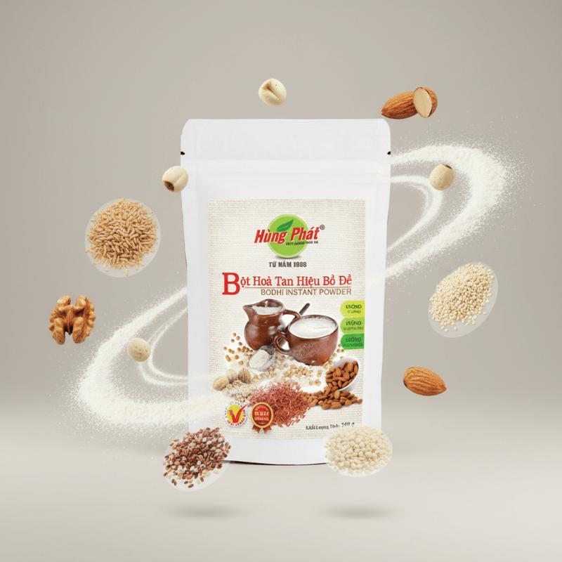 Giải Mã Các Thành Phần Trong Bột Hòa Tan Hiệu Bồ Đề – Sự Phối Hợp Mộc Mạc Nhưng Có Chủ Ý