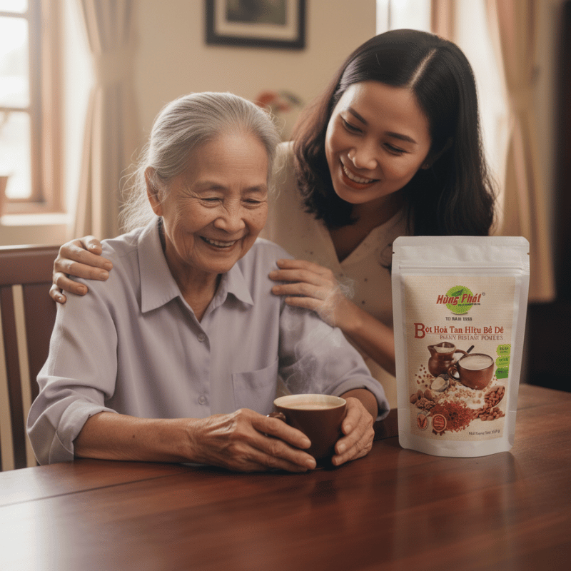 Tại Sao Bột Hòa Tan Hiệu Bồ Đề Là Lựa Chọn Quen Thuộc Cho Người Lớn Tuổi?