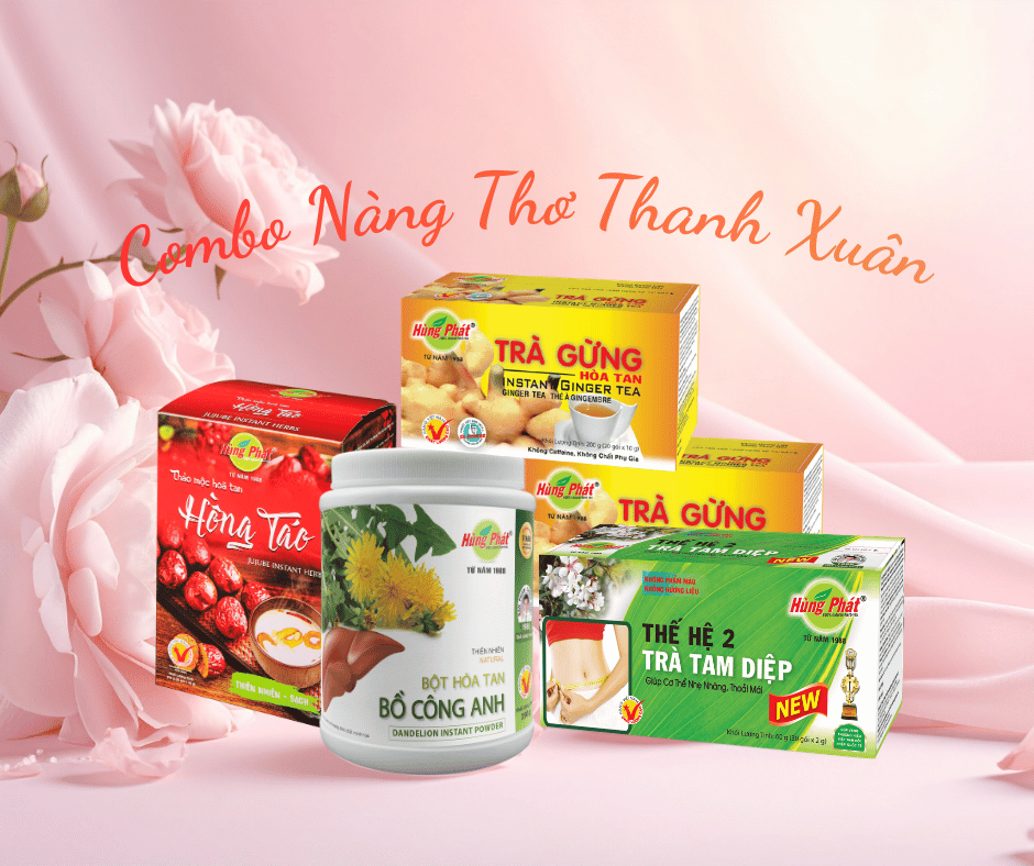 Cách Thưởng Thức Combo Nàng Thơ Thanh Xuân Mỗi Ngày