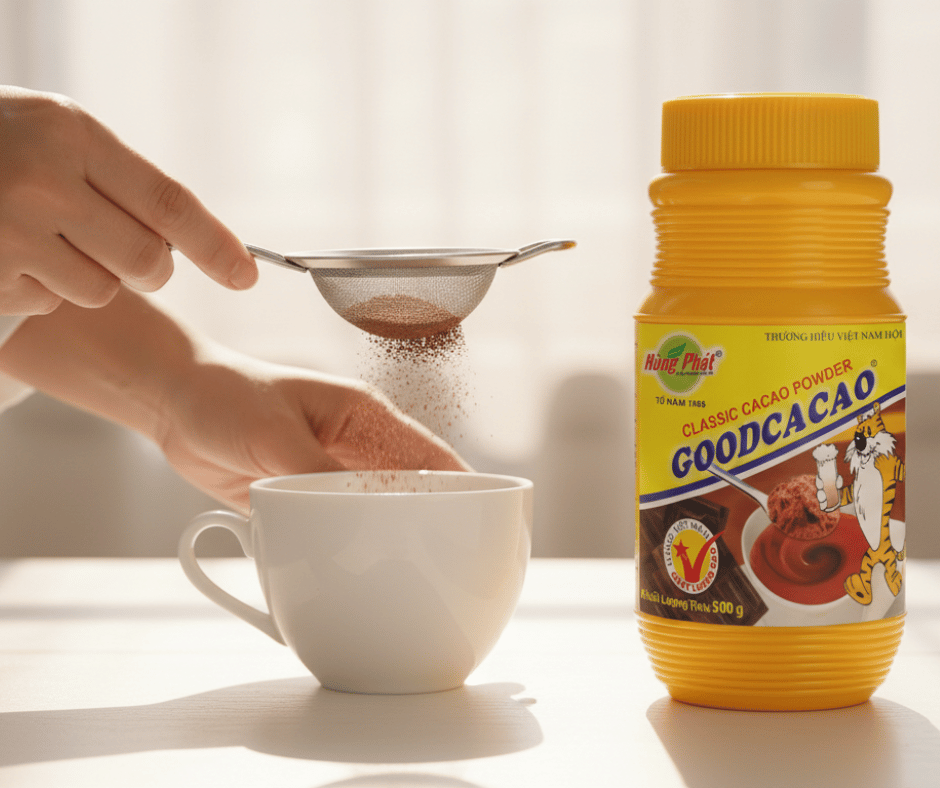 GIẢI MÃ SỨC HẤP DẪN CỦA BỘ BA CACAO, ĐƯỜNG VÀ VANI TRONG GOOD CACAO HÙNG PHÁT