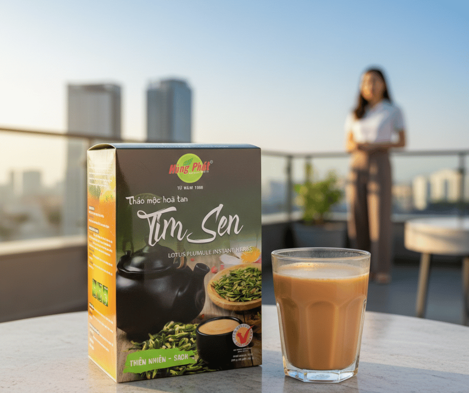 Thảo Mộc Hòa Tan Tim Sen Hùng Phát: Khi Sự Êm Dịu Lên Ngôi Trong Ly Trà Sữa Thế Hệ Mới