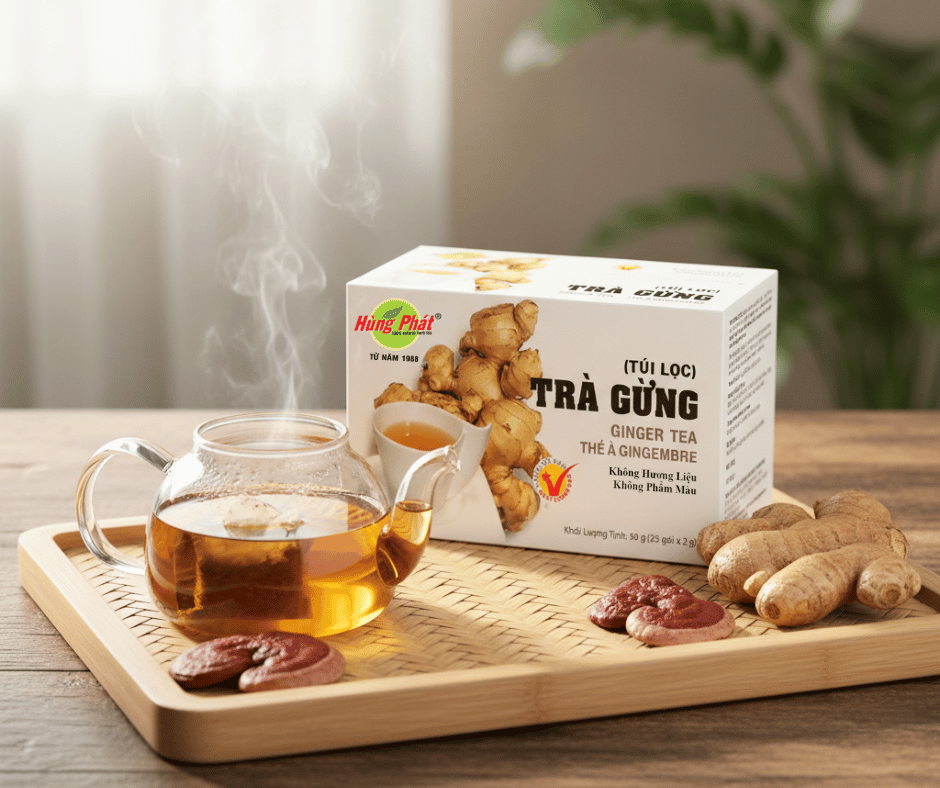 Trà Gừng Trong Xu Hướng Đồ Uống Từ Thiên Nhiên